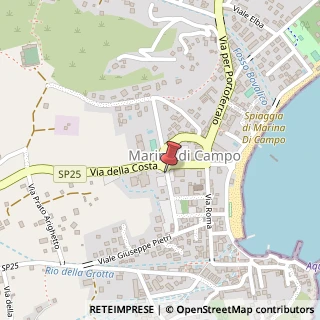 Mappa Via r.fucini-m.di campo 281, 57034 Campo nell'Elba, Livorno (Toscana)