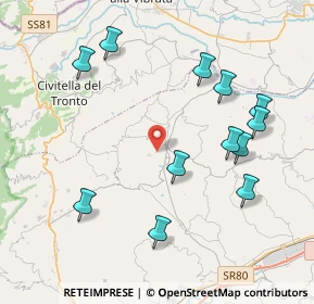 Mappa 64012 Campli TE, Italia (4.53667)