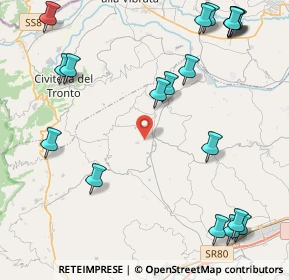 Mappa 64012 Campli TE, Italia (5.97842)