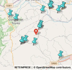 Mappa 64012 Campli TE, Italia (5.08824)