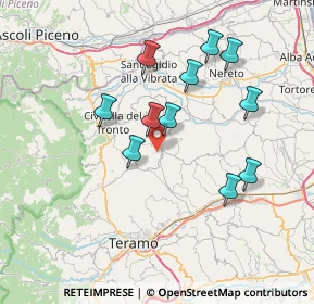 Mappa 64012 Campli TE, Italia (7.08545)