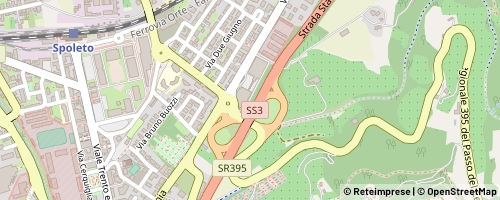 Mappa Spoleto
