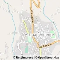 Mapa Acquapendente