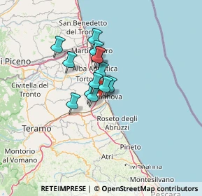 Mappa Via Pintor, 64021 Giulianova TE, Italia (8.45231)