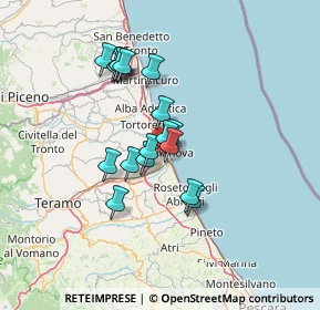 Mappa Via Pintor, 64021 Giulianova TE, Italia (10.94941)