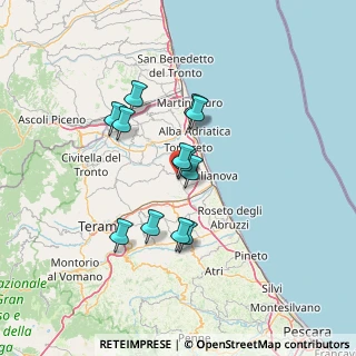 Mappa Via Piave, 64023 Mosciano Sant'Angelo TE, Italia (11.24083)