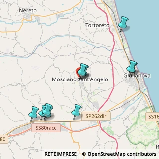 Mappa Via Piave, 64023 Mosciano Sant'Angelo TE, Italia (4.46182)