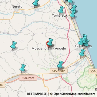 Mappa Via Piave, 64023 Mosciano Sant'Angelo TE, Italia (6.2735)