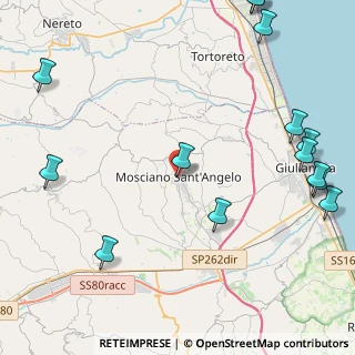 Mappa Via Piave, 64023 Mosciano Sant'Angelo TE, Italia (6.46357)
