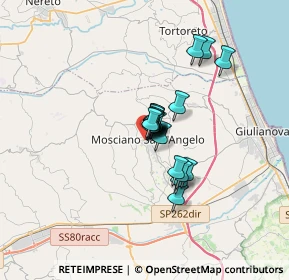 Mappa Via F. Patella, 64023 Mosciano Sant'Angelo TE, Italia (1.9315)