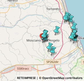 Mappa Via F. Patella, 64023 Mosciano Sant'Angelo TE, Italia (4.028)