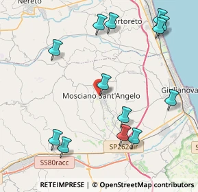 Mappa Via F. Patella, 64023 Mosciano Sant'Angelo TE, Italia (5.08231)