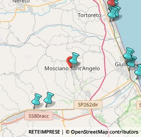 Mappa Via F. Patella, 64023 Mosciano Sant'Angelo TE, Italia (6.55769)