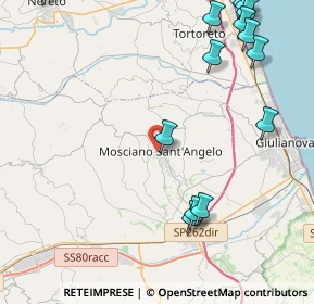 Mappa Via F. Patella, 64023 Mosciano Sant'Angelo TE, Italia (6.55765)