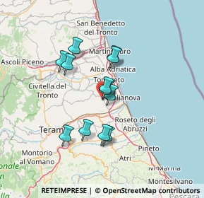 Mappa Via F. Patella, 64023 Mosciano Sant'Angelo TE, Italia (11.22083)