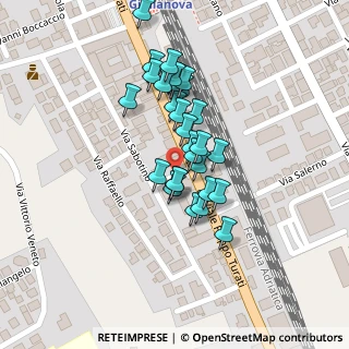 Mappa Via San Michele, 64021 Giulianova TE, Italia (0.07931)
