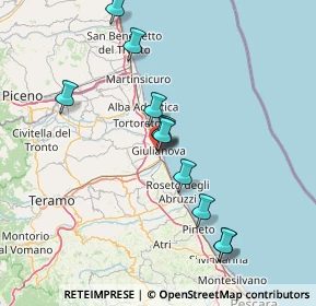 Mappa Via San Michele, 64021 Giulianova TE, Italia (14.00818)