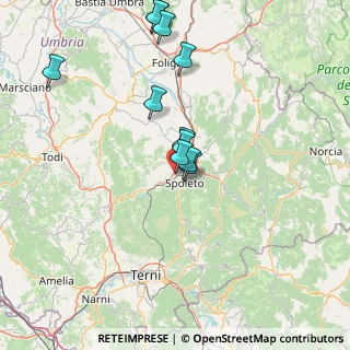 Mappa Via delle Industrie, 06049 Spoleto PG, Italia (14.42091)