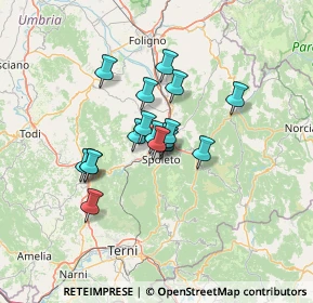 Mappa 06049 Spoleto PG, Italia (9.66118)