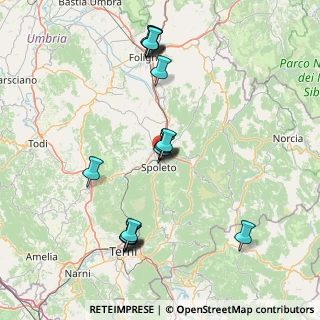 Mappa Piazza Donatori Sangue, 06049 Spoleto PG, Italia (16.99471)