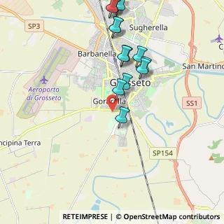 Mappa Via Andrea del Sarto, 58100 Grosseto GR, Italia (2.30857)