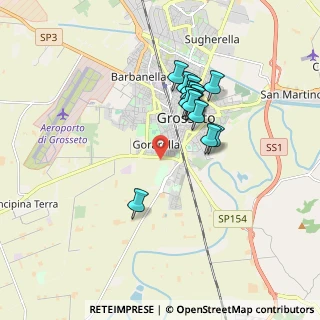 Mappa Via Andrea del Sarto, 58100 Grosseto GR, Italia (1.52533)
