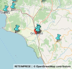 Mappa Via Andrea del Sarto, 58100 Grosseto GR, Italia (17.51727)