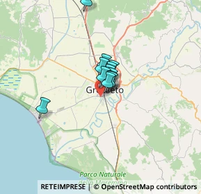 Mappa Via Andrea del Sarto, 58100 Grosseto GR, Italia (3.65417)