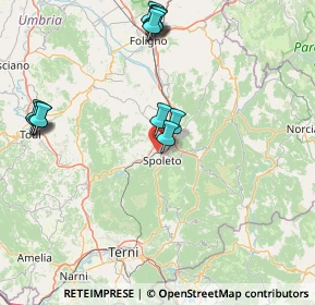 Mappa 06049 Spoleto PG, Italia (18.87833)