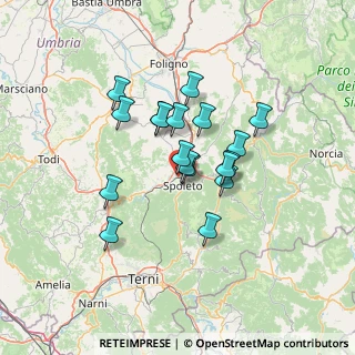 Mappa 06049 Spoleto PG, Italia (10.96278)