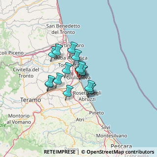 Mappa 64022 Giulianova TE, Italia (8.63438)