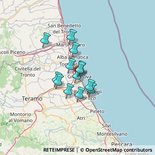 Mappa Via Tito Speri, 64021 Giulianova TE, Italia (9.24462)