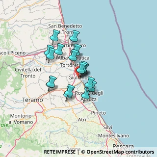 Mappa Via Tito Speri, 64021 Giulianova TE, Italia (10.06211)