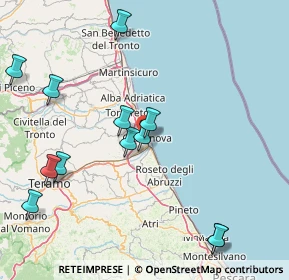 Mappa Via Michelangelo Buonarroti, 64021 Giulianova TE, Italia (19.43917)