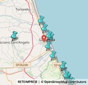 Mappa Via Michelangelo Buonarroti, 64021 Giulianova TE, Italia (5.59)