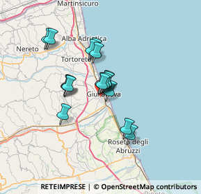 Mappa Via Michelangelo Buonarroti, 64021 Giulianova TE, Italia (5.14824)