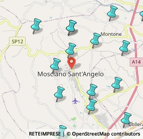Mappa Via Nicola Pompizii, 64023 Mosciano Sant'Angelo TE, Italia (3.088)