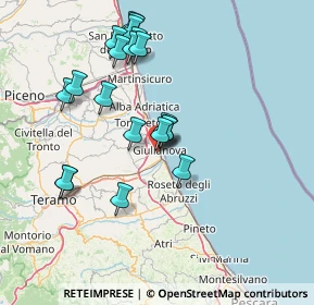 Mappa Via Vincenzo Marcozzi, 64021 Giulianova TE, Italia (14.908)