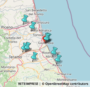 Mappa 64021 Giulianova TE, Italia (11.62455)