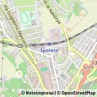 Mapa Spoleto