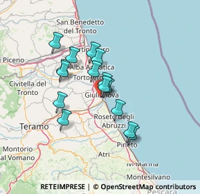 Mappa Ruetta Sechini, 64021 Giulianova TE, Italia (11.15933)