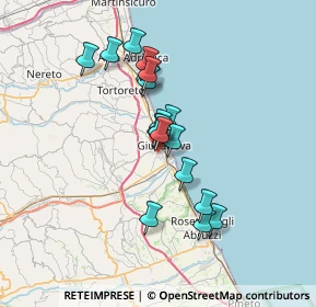 Mappa Ruetta Sechini, 64021 Giulianova TE, Italia (5.76278)