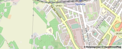 Mappa Spoleto