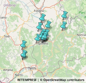Mappa Via di Villa Redenta, 06049 Spoleto PG, Italia (9.0425)