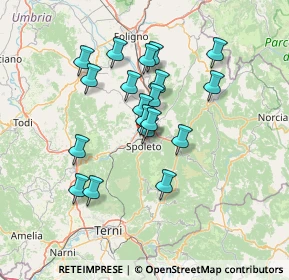 Mappa Via di Villa Redenta, 06049 Spoleto PG, Italia (12.28316)