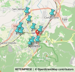 Mappa Via di Villa Redenta, 06049 Spoleto PG, Italia (1.61364)