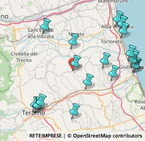 Mappa Via dei Martiri, 64020 Bellante TE, Italia (10.84)