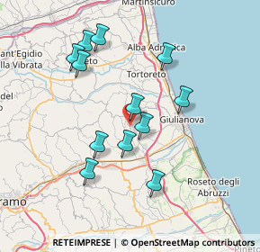 Mappa SP 15a, 64023 Mosciano , Italia (7.1175)