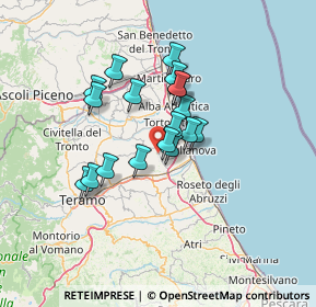 Mappa SP 15a, 64023 Mosciano , Italia (10.59333)