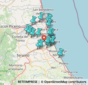 Mappa SP 15a, 64023 Mosciano , Italia (9.321)